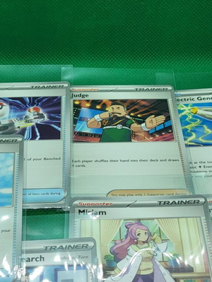 Trainers πακέτο 7 καρτών Pokemon Scarlet & Violet σε άριστη κατάσταση