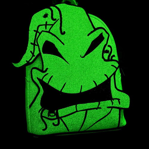 Loungefly The Nightmare Before Christmas Oogie Boogie Glow in The Dark Mini Backpack