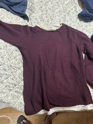 Pull & Bear sweater used, red, size M