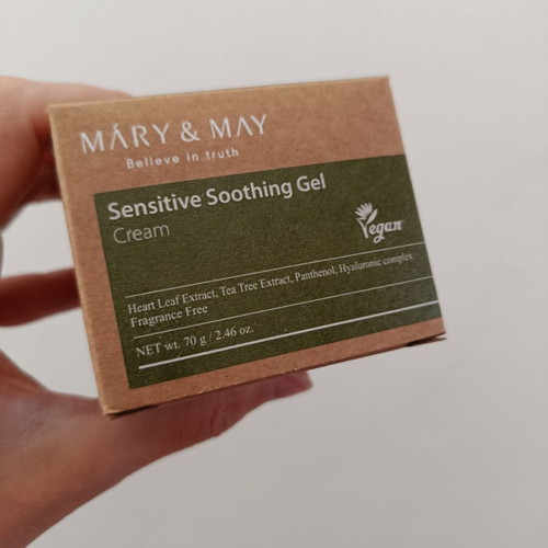 Mary & May Sensitive Soothing Cream 70g new