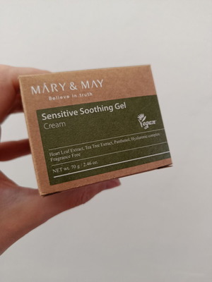 Mary & May Sensitive Soothing Cream 70g new