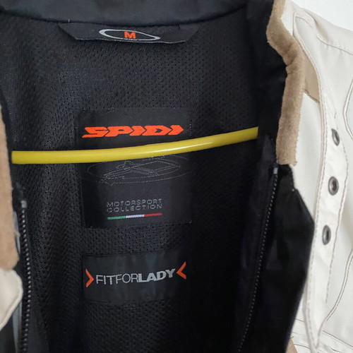Spidi women's motorcycle jacket like new, lightweight without hard protectors