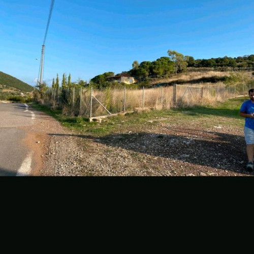 Land 3,080 m² in Vanada Messinia with mountain and sea view