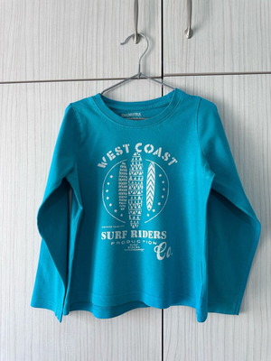 Orchestra t-shirt used for boy 5-6 years, blue, size 116 cm