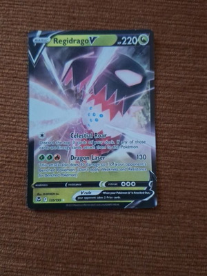 Regidrago V Pokémon κάρτα καινούργιο