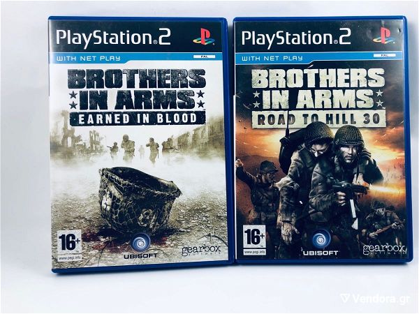  Brothers In Arms set PS2 PlayStation 2