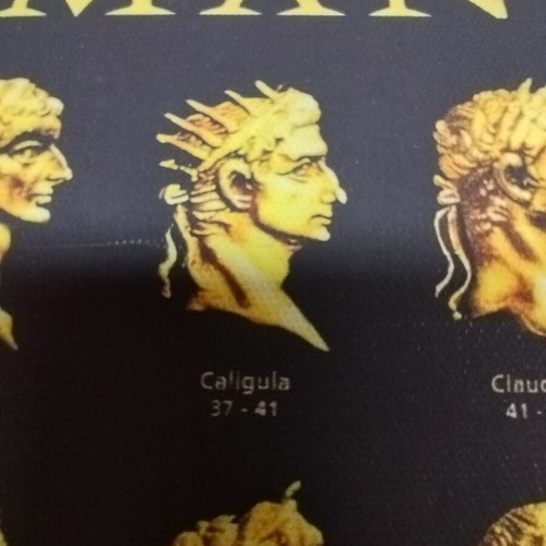 Roman Emperors canvas new, size A3 30x40 cm
