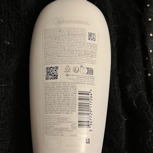 Biotherm Lait Corporel new body milk