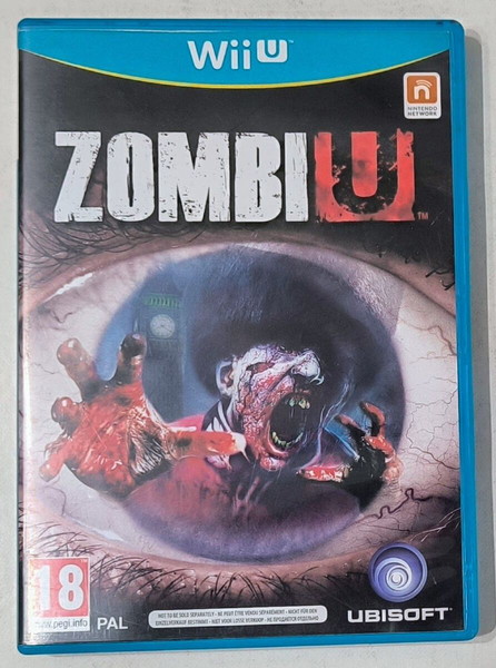 Nintendo Wii U - Zombie U (DVD Case) *Ubisoft*