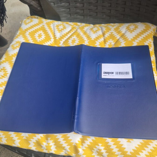 Omikron math notebooks squared, new, hard cover, pack of 2