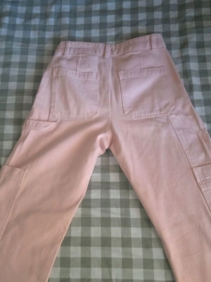 Cargo jean new H&M pink, size 36