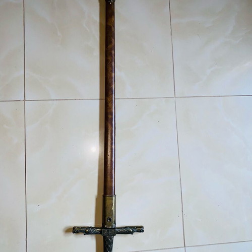 Decorative sword with sheath, 100 cm