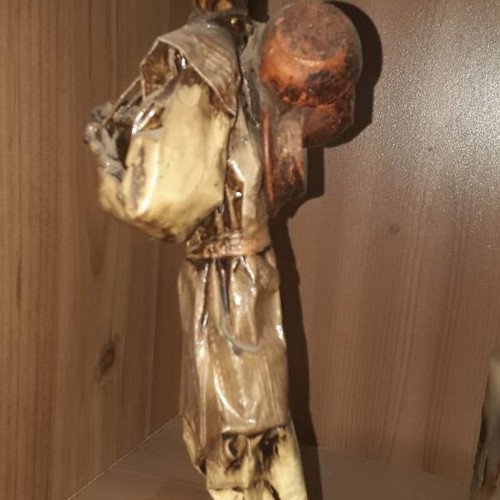 Mexican Papier-mâché sculpture 80's like new