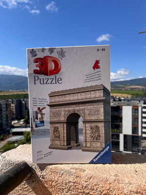 Ravensburger 3D παζλ Αψίδα του Θριάμβου, 241 κομμάτια