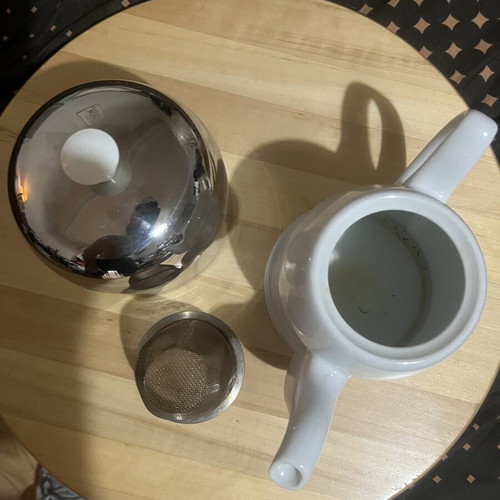 Guy Degrenne Salam teapot used, 700ml thermal cover