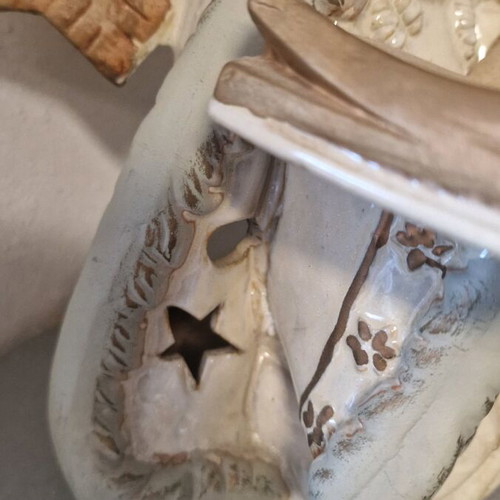 Angel candle holder like new for tealight