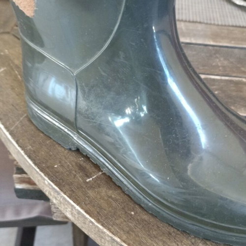 Women's galoshes used with leather detail, size 38-38.5