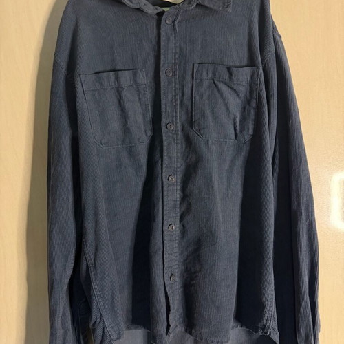 Corduroy shirt for boys dark blue like new H&M 140 cm