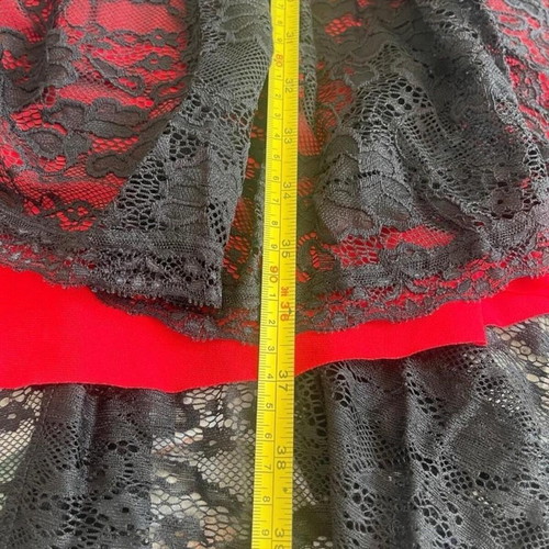Junona asymmetrical dress size M viscose lace like new