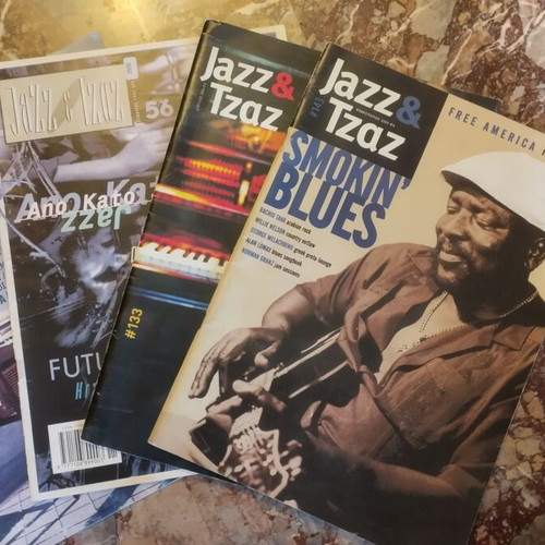 Jazz & Jazz magazine used, pack of 4 issues