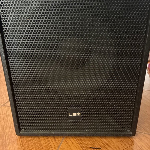 LEM Procon 1250 Plus amplifier and spn125A subwoofer like new
