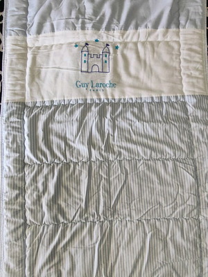Guy Laroche baby bedding set like new