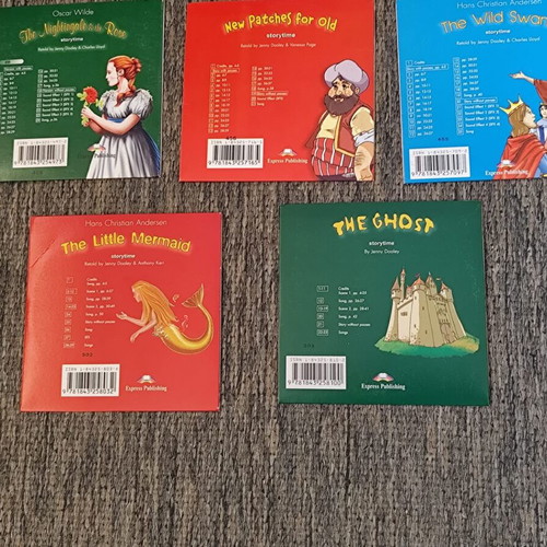 Storytime Audio CD σετ καινούργιο, Express Publishing, 8 τίτλοι