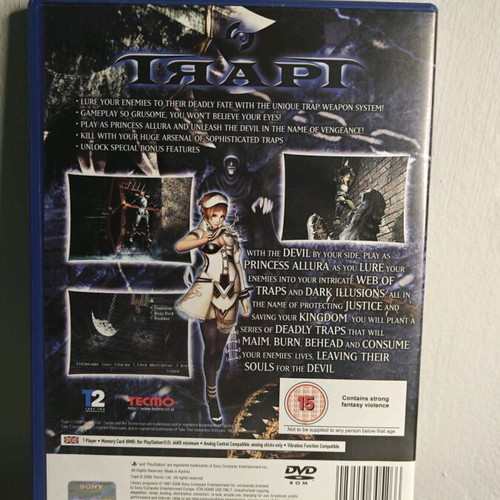 Trapt PlayStation 2 game used, action and strategy