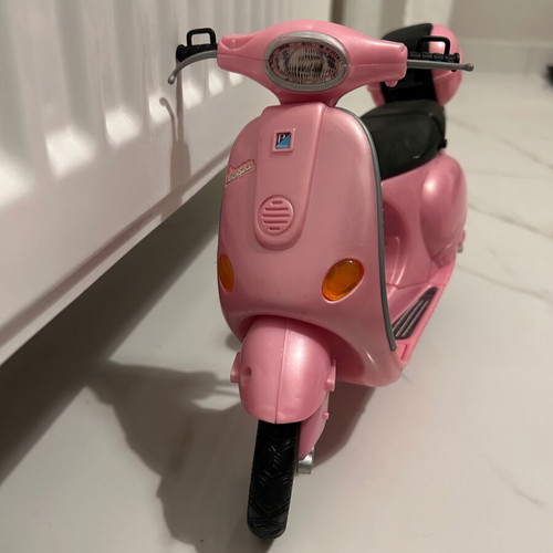 Barbie Vespa scooter used, vintage piece