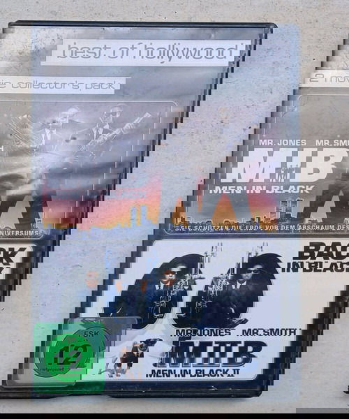 Άνδρας με Μαύρο I, II, 2x DVD