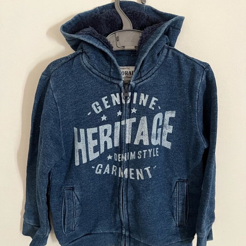 Mayoral sweatshirt for boy no3 blue denim shade like new