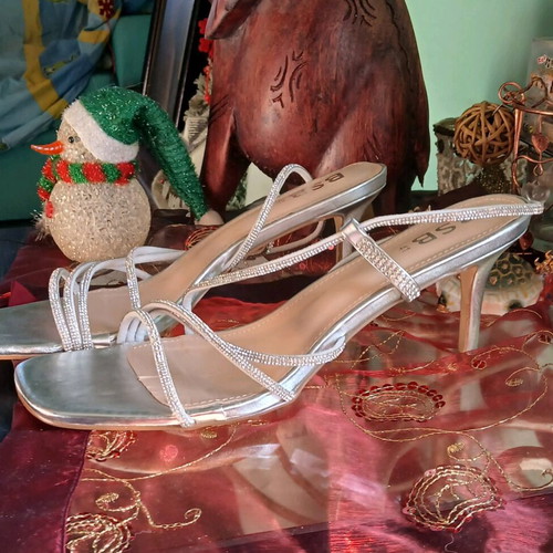 BSB Sandals New, Size 40, Silver