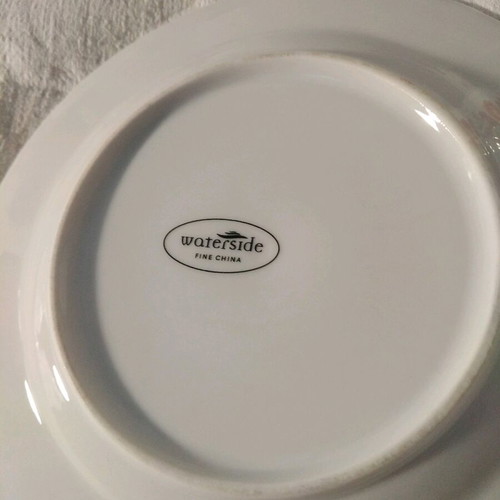 Waterside fine porcelain trio set from England