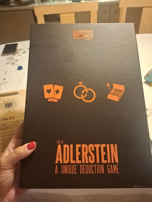 Detective Stories: Fire in Adlerstein board game, unique deduction