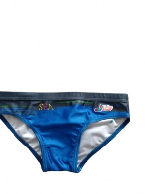 Roua boys' slip swimsuit new, blue, age 6