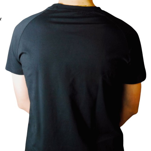 Legendary T-shirt Infinity black size L, new, cotton-spandex blend