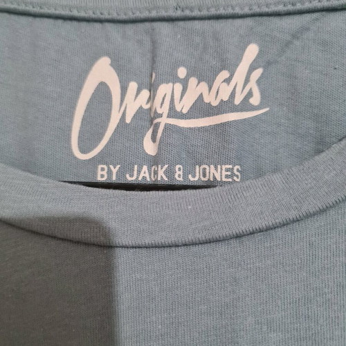 Jack & Jones men's t-shirt like new, turquoise, size XL