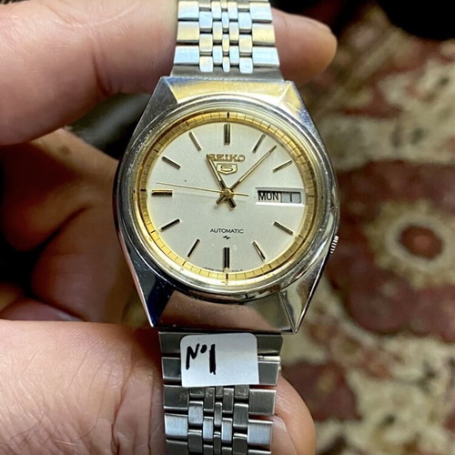 Seiko 5 vintage automatic watch collection used
