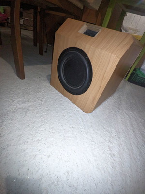 Passive Radiator Subwoofer 8" σαν καινούργιο