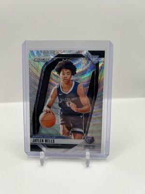 Panini Prizm Jaylen Wells RC Silver Wave card like new