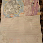 Correspondence used, 1 folder with sheet