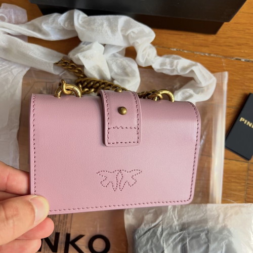 Pinko Mini Bag new, pink, shoulder style, 12x8 cm