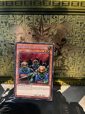 Goblin Attack Force Speed Duel like new with sleeve