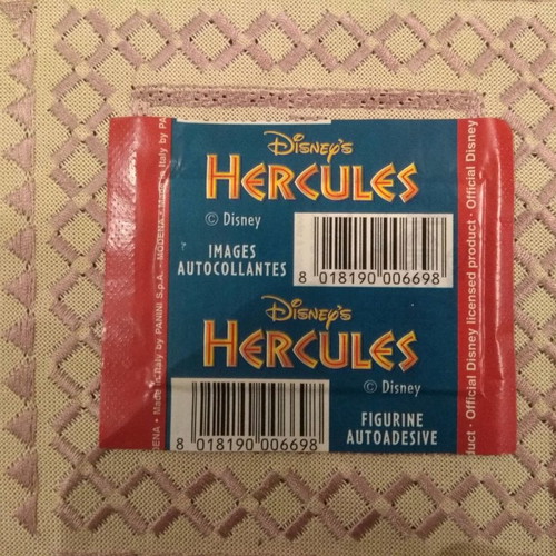 Φακελάκι Panini Hercules σφραγισμένο καινούργιο από 1997