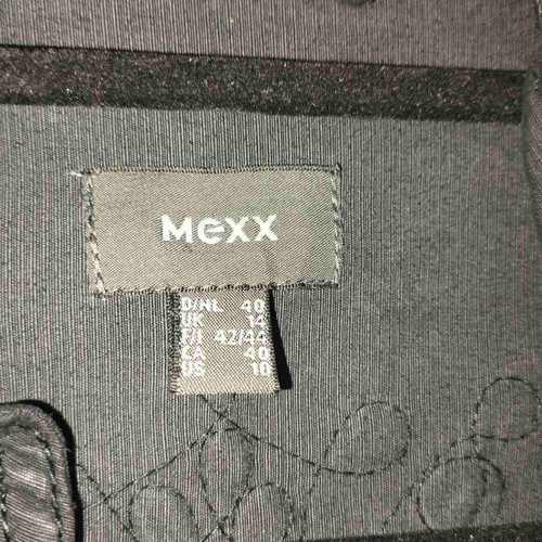 Mexx black spring jacket medium like new