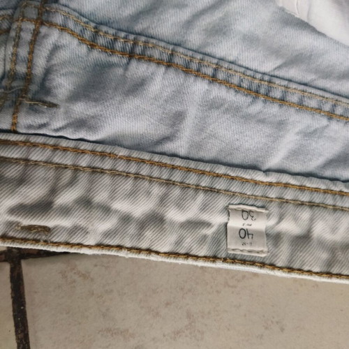 Pull & Bear denim shorts used, light blue