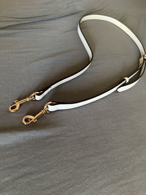 Mini Rowan Coach bag strap new beige cream