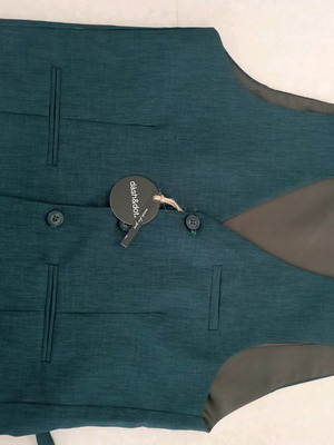 Men's vest green emerald size M Dāsh&Dot new