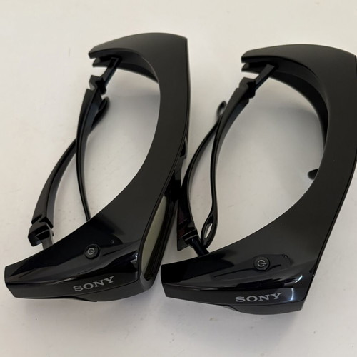 Sony TDG-BR250 3D glasses, 2 pairs with cases, USB rechargeable