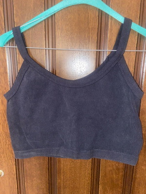 Crop top elastic tight large Stradivarius new